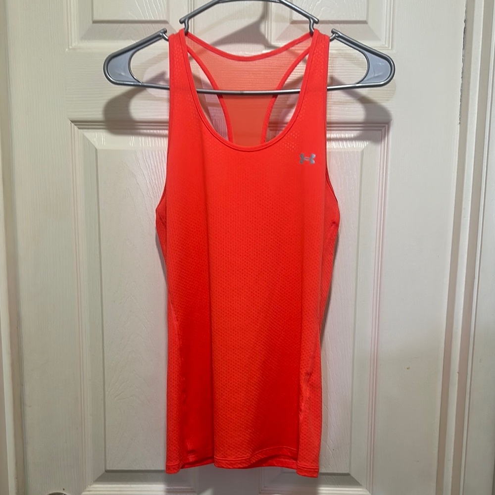 Under Armour Vibrant Red Athletic Tank
